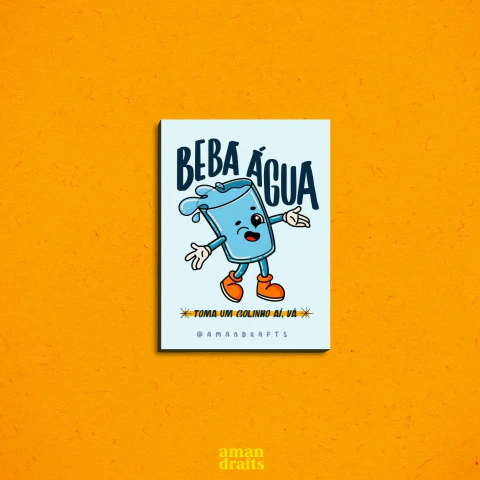 IMÃ - Beba água!