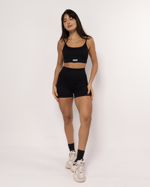 Conjunto Short Top Slim Black - comprar online