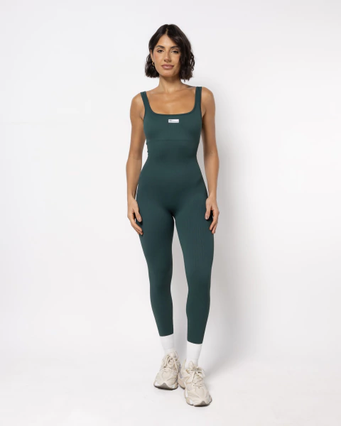 Macacão Seamless Essential Esmeralda - comprar online