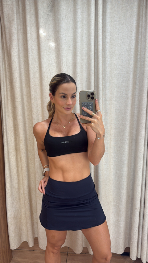 Short Saia Preto - comprar online