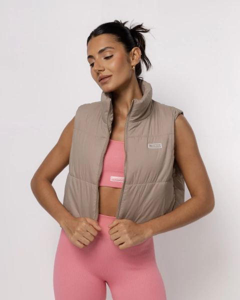 Colete Puffer Caramel - comprar online
