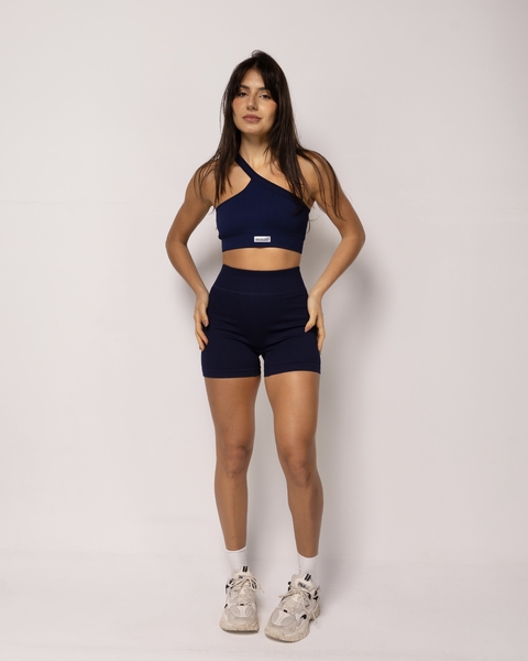 Conjunto Short Top Uniq Navy - comprar online
