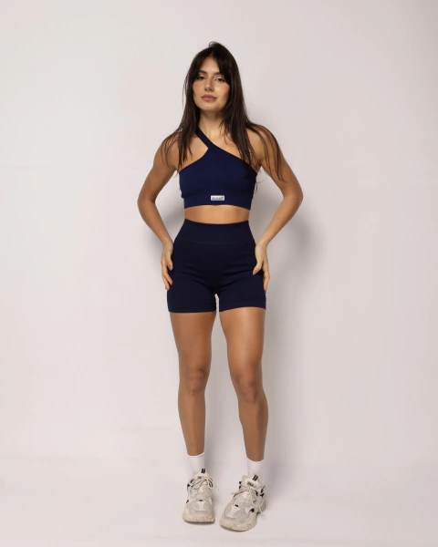 Conjunto Short Top Uniq Navy - comprar online