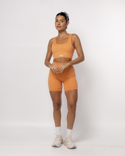 Conjunto de Short Essential Laranja - comprar online