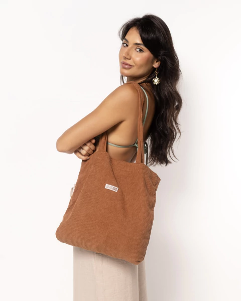 Bolsa Velvet Caramelo - comprar online