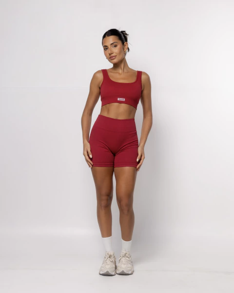 Conjunto Short Essential Red Kiss