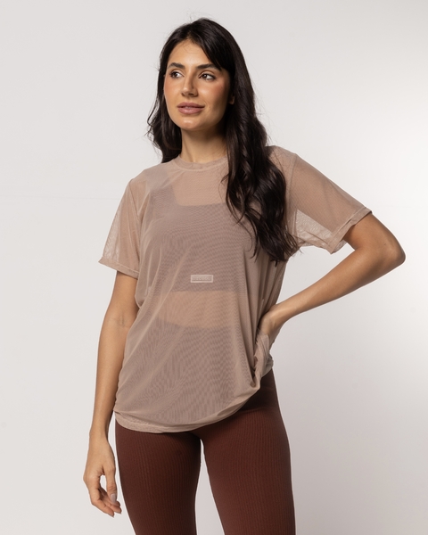 Blusa de Tule Caramelo - comprar online