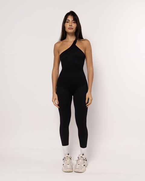 Macacão Seamless Uniq Black - comprar online