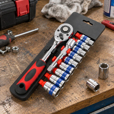 LLAVE DE TUBO 1/4 12PCS