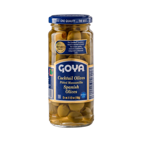 Aceitunas Verdes Descarozada Coctail 156g. Goya - comprar online