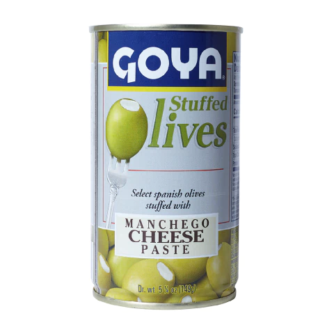 Aceitunas Rellenas con Queso Manchego 149g. - comprar online