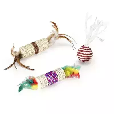 Brinquedos para Gatos - Conjunto Posh Fun - Mimo