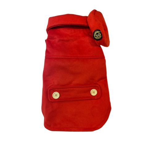 Roupa de Inverno Pet - Conjunto Colete e Chapéu