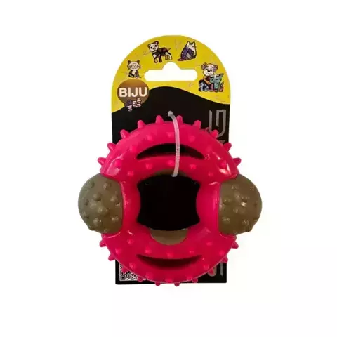 Brinquedo Mordedor para Cães Círculo Rosa - Strong