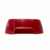 Comedouro Quadrado Pequeno - 400ml - Vermelho - Alvorada Pet - comprar online