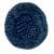 Cama de Pelúcia Redonda - Azul - comprar online