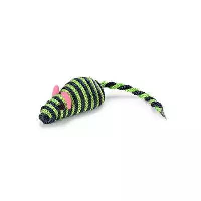 Brinquedo para Gatos Ratinho Corda Verde - Mimo