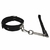 Conjunto Coleira com Guia Curta Lona e Mola - Mirante dos Pets