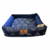 Cama Quadrada Gorgotex com Zíper Patas - Azul - Malukadela