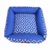 Cama Quadrada Gorgotex com Zíper Azulejo - Azul - Malukadela na internet