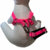 Peitoral Americano com Guia - Rosa - Cindy - comprar online