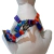 Peitoral Americano com Guia - Degradê Azul - Cindy - comprar online
