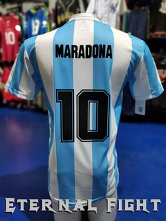 CAMISETA FUTBOL RETRO PREMIUM AFA 1986 - comprar online