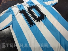 CAMISETA FUTBOL RETRO PREMIUM AFA 1986 - eternalfightdeporte