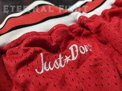 SHORT NBA JUST DON CHICAGO BULLS ROJO - tienda online