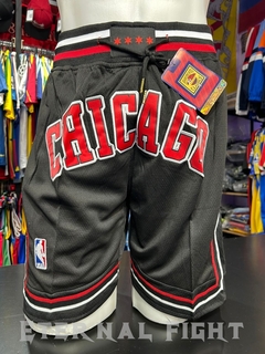 SHORT NBA JUST DON CHICAGO BULLS NEGRO - comprar online