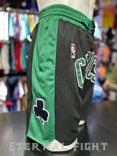 SHORT NBA JUST DON BOSTON CELTICS NEGRO en internet