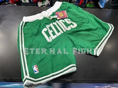 Imagen de SHORT NBA JUST DON BOSTON CELTICS VERDE