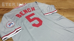 CAMISETA MLB CINCINNATI REDS GRIS N°5 - eternalfightdeporte
