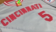 CAMISETA MLB CINCINNATI REDS GRIS N°5