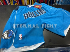 SHORT NBA JUST DON DALLAS MAVERICKS CELESTE - eternalfightdeporte