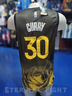 CAMISETA NBA GOLDEN STATE WARRIORS N°30 NEGRA ADULTOS Y NIÑOS en internet