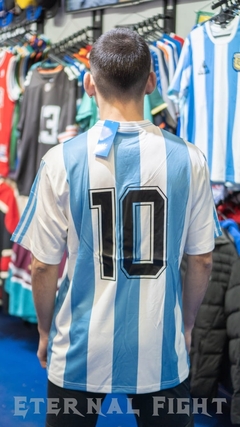 CAMISETA FUTBOL RETRO OFICIAL AFA 1990