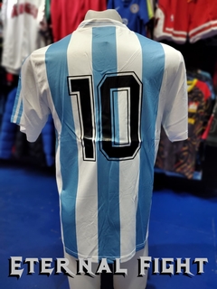CAMISETA FUTBOL RETRO OFICIAL AFA 1990 - comprar online