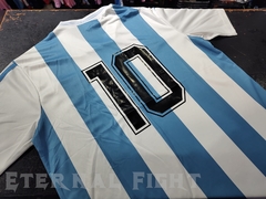 CAMISETA FUTBOL RETRO OFICIAL AFA 1990 - eternalfightdeporte