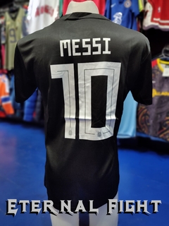 CAMISETA FUTBOL RETRO OFICIAL AFA 2018 NEGRA - comprar online