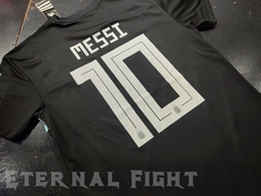 CAMISETA FUTBOL RETRO OFICIAL AFA 2018 NEGRA - eternalfightdeporte