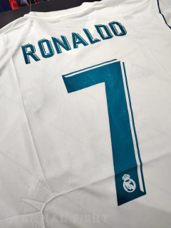 CAMISETA FUTBOL RETRO OFICIAL REAL MADRID 2018 - eternalfightdeporte