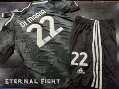 KIT FUTBOL JUVENTUS NEGRO 2023 NIÑO - comprar online