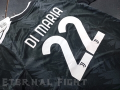 KIT FUTBOL JUVENTUS NEGRO 2023 NIÑO - eternalfightdeporte