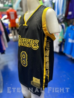 CAMISETA NBA LOS ANGELES LAKERS N°8 MAMBA NIÑOS - eternalfightdeporte