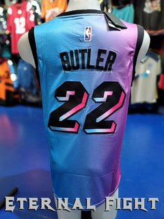 CAMISETA NBA MIAMI HEAT N°22 TURQUESA ADULTOS - comprar online