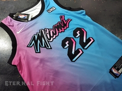 CAMISETA NBA MIAMI HEAT N°22 TURQUESA ADULTOS en internet