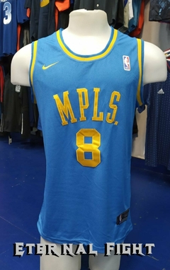 CAMISETA NBA MPLS N°8 CELESTE ADULTOS