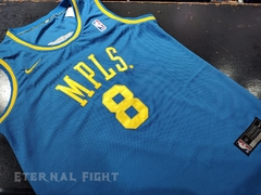 CAMISETA NBA MPLS N°8 CELESTE ADULTOS en internet