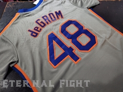 CAMISETA MLB NEW YORK METS GRIS N°48 - comprar online